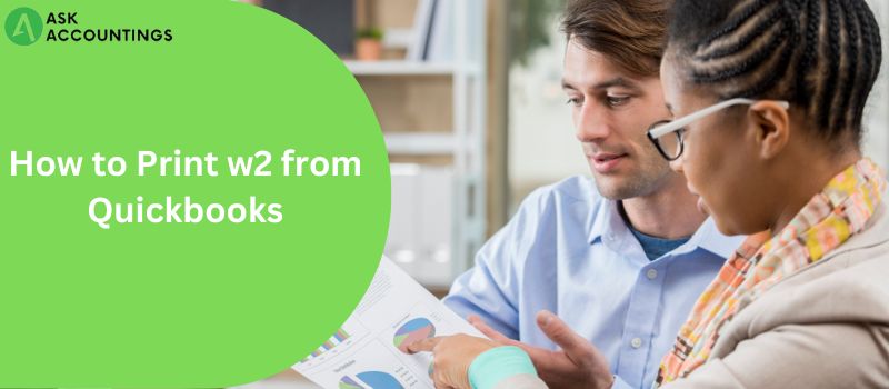 Print w2 from Quickbooks