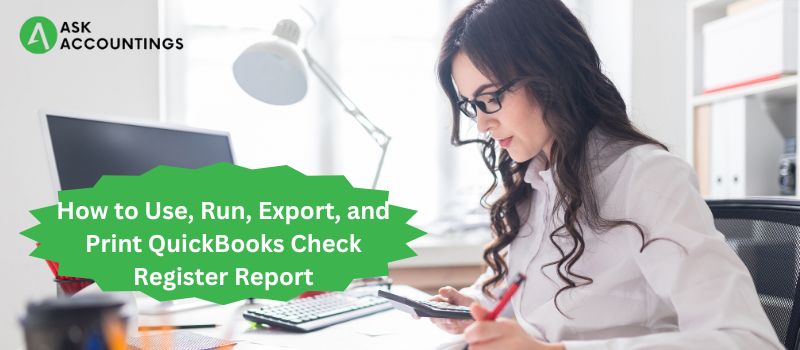 Check Register Report