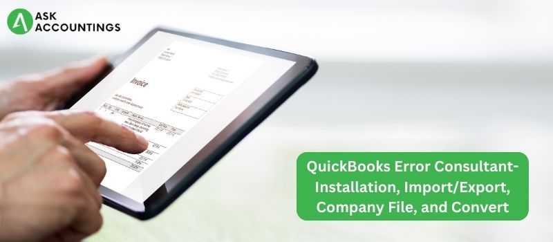 QuickBooks Error Consultant
