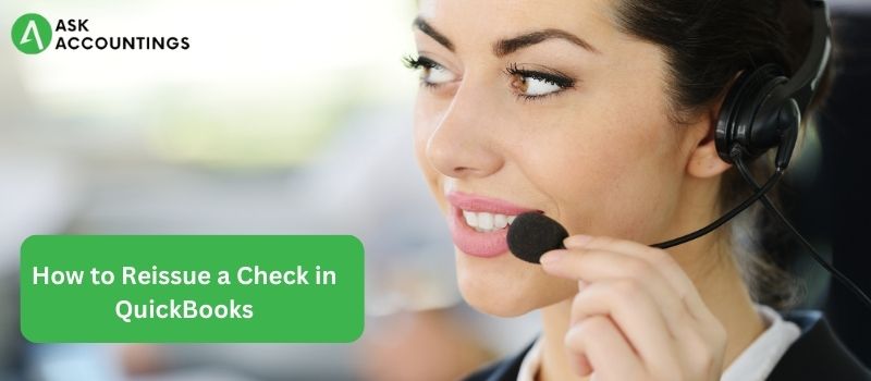 Reissue a Check in QuickBooks