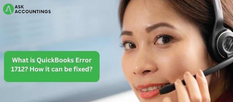 QuickBooks Error 1712