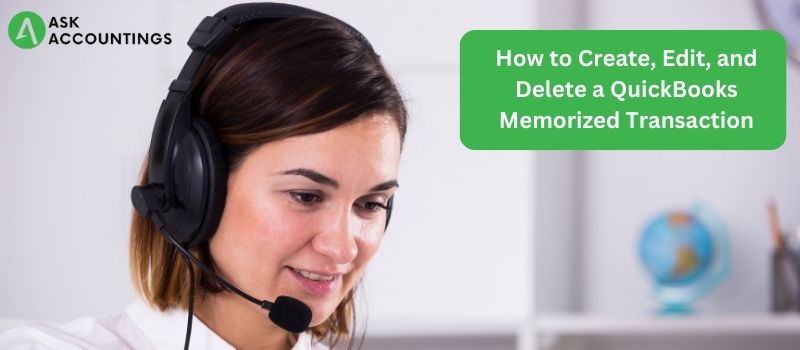 QuickBooks Memorized Transaction